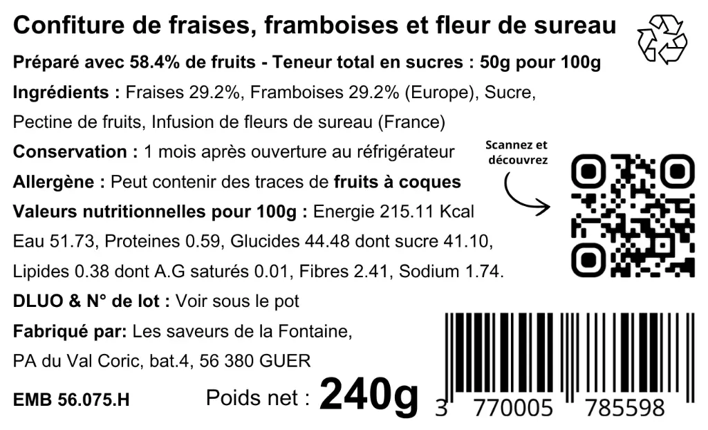 Fraises, framboises et fleur de sureau 240.webp