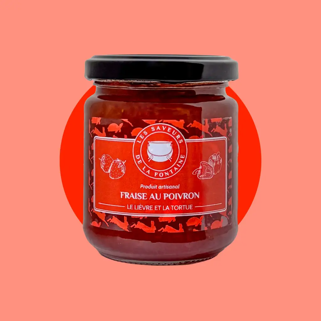 Fraise au Poivron - Le Lièvre et la Tortue