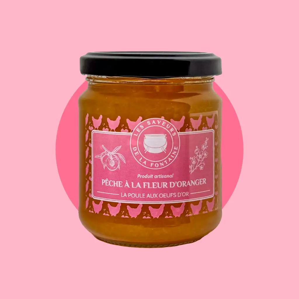 Pêche à la fleur d'oranger - La Poule aux oeufs d'or