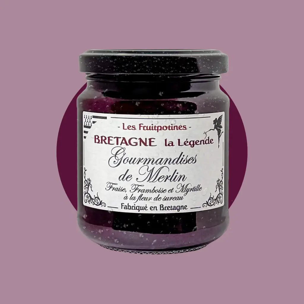 Fraise, framboise et myrtille à la fleur de sureau - Gourmandises de Merlin