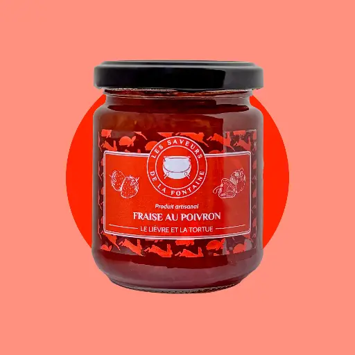 Fraise au Poivron - Le Lièvre et la Tortue