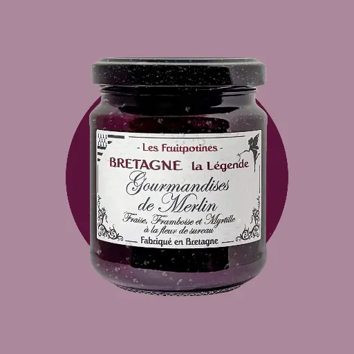 Fraise, framboise et myrtille à la fleur de sureau - Gourmandises de Merlin