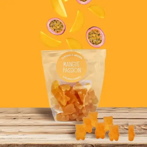 Oursons à infuser - Mangue Passion